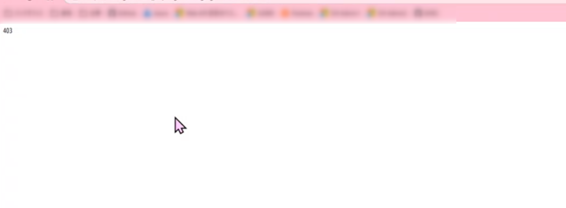 ステータス403が返ってくる