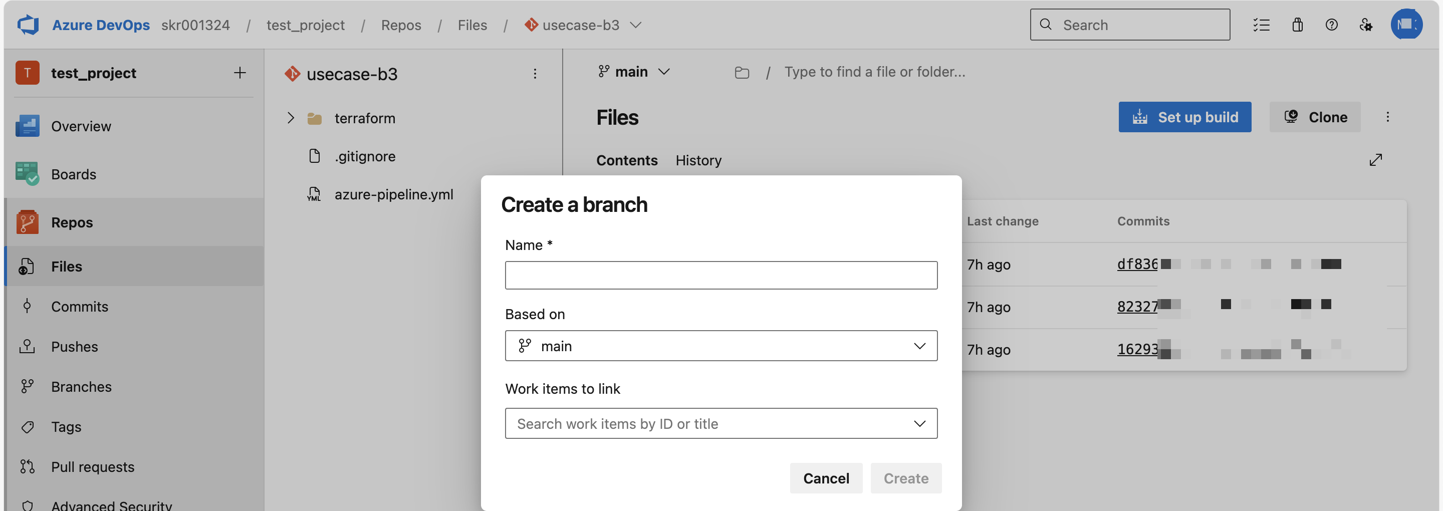 Create Branch