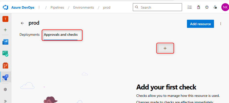 Approvals and checks