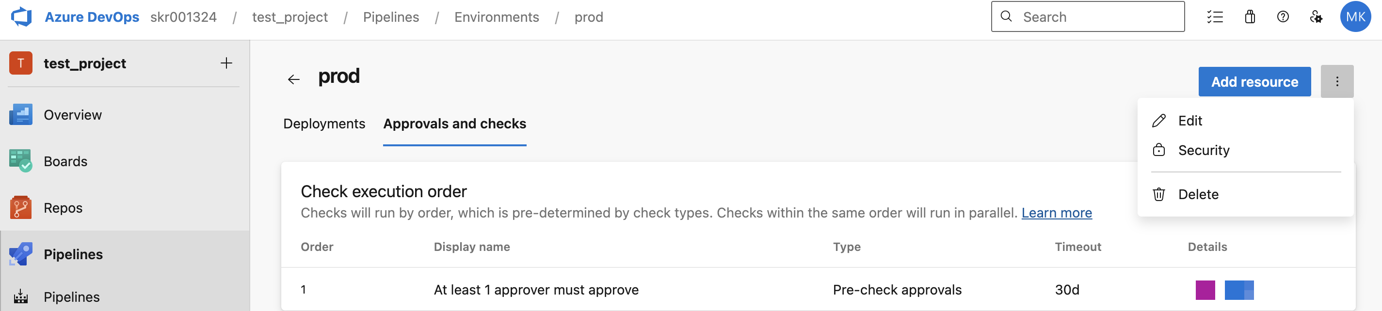 Security Environment