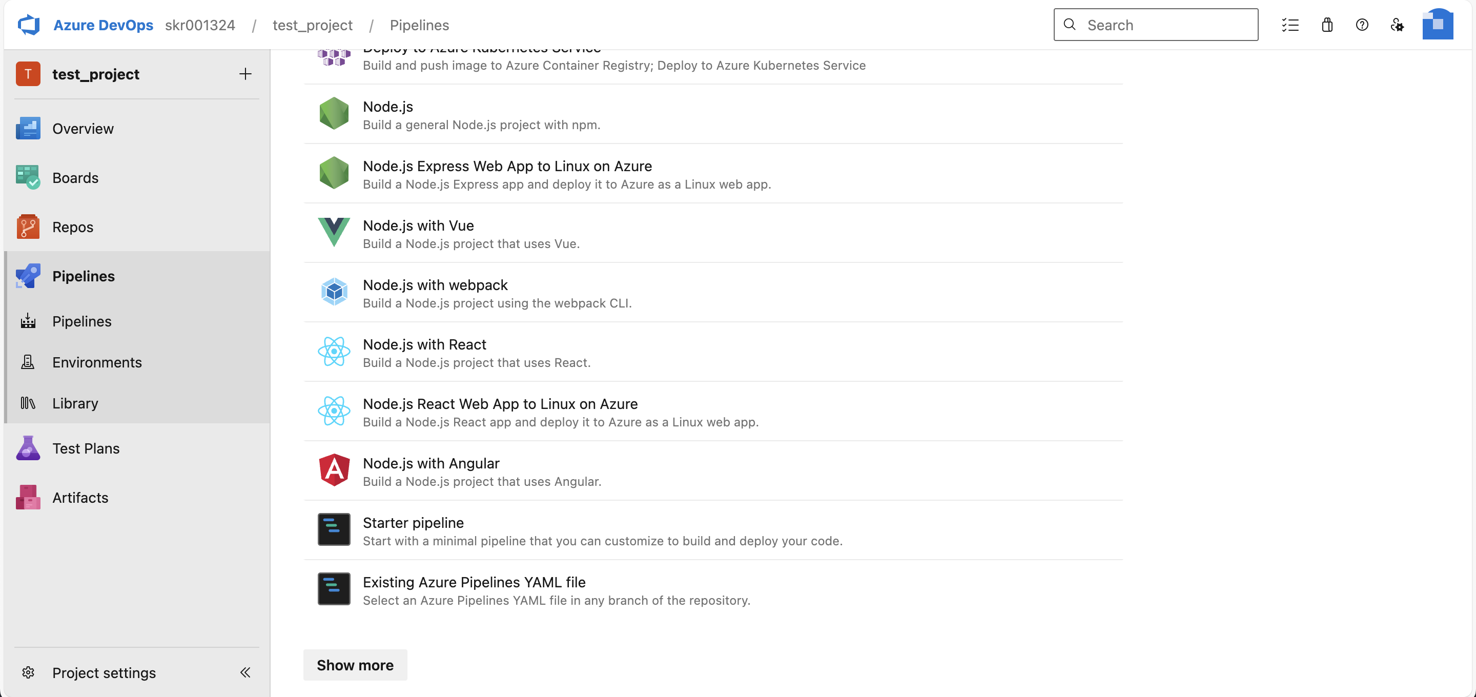 Configure your pipeline