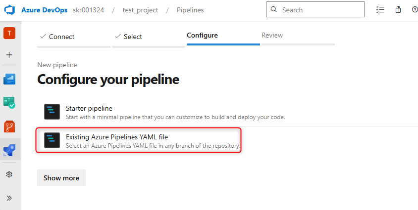 Configure your pipeline