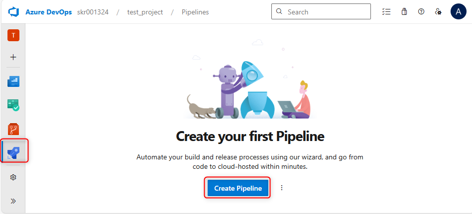 Create Pipeline