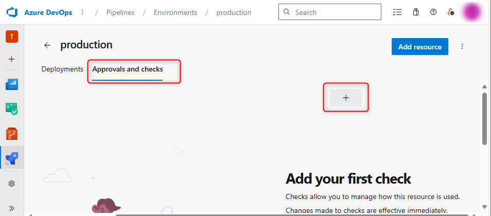 Approvals and checks