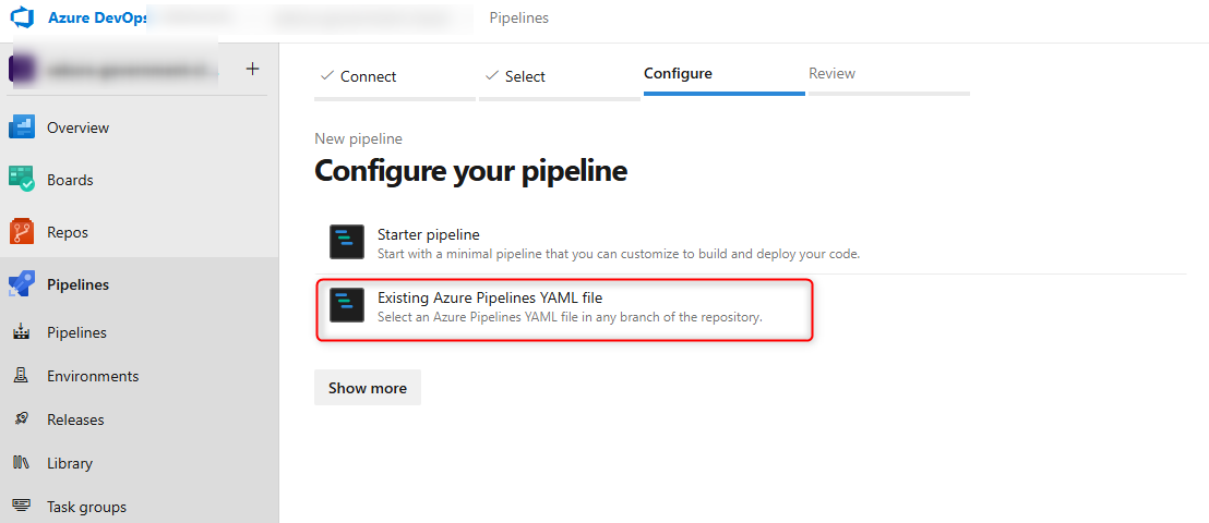 Configure your pipeline