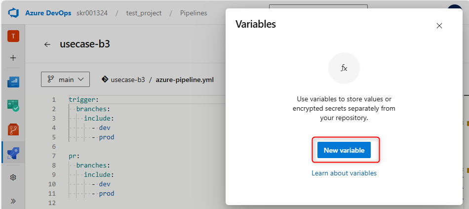 Create Variable